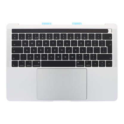 Toetsenbord met C Shell en Touch Board voor MacBook Pro 13.3" A1706 UK Versie 2016 - 2017 Zilver Origineel