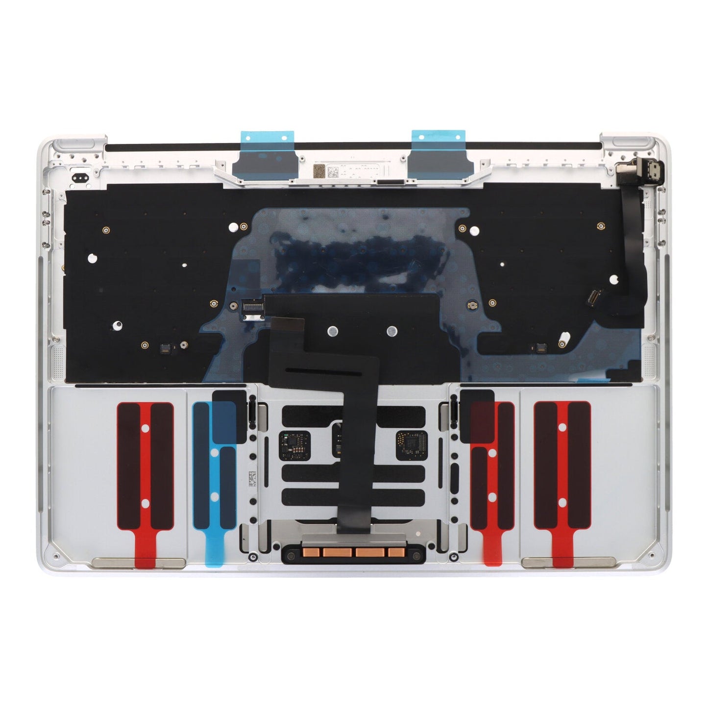 Toetsenbord met C Shell en Touch Board voor MacBook Pro 13.3" A1706 UK Versie 2016 - 2017 Zilver Origineel