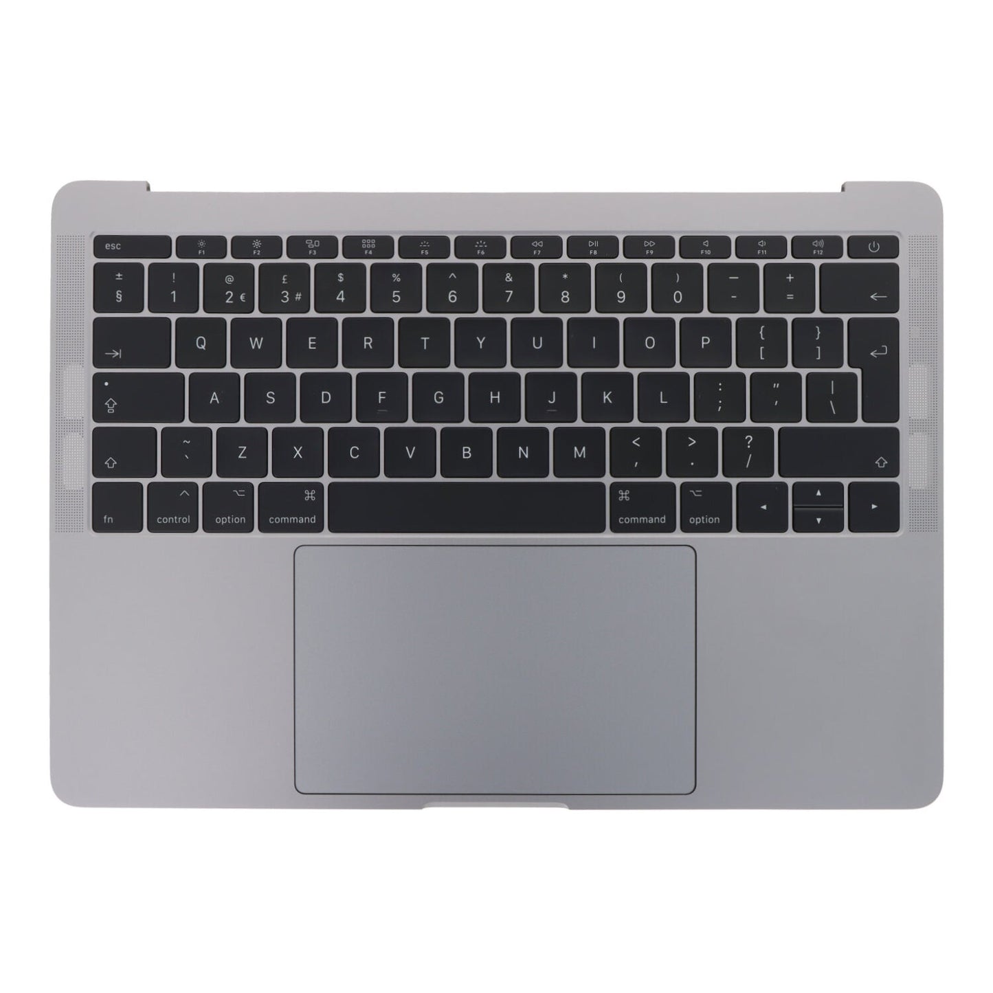 Toetsenbord met C Shell en Touch Board voor MacBook Pro 13.3" A1708 UK versie 2016 - 2017 grijs Origineel