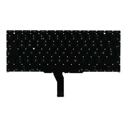 Toetsenbord voor Macbook Air 11.6" A1465 Noorwegen Versie 2011 - 2015 Zwart Origineel