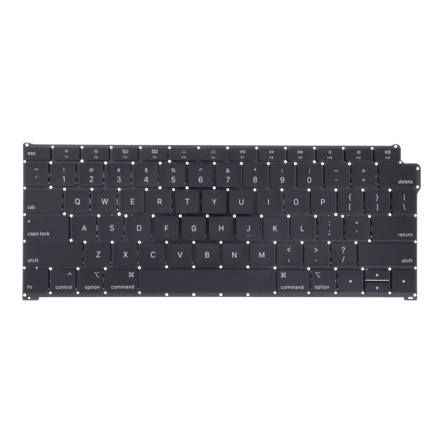 Toetsenbord voor macbook air 13.3" a1932 usa versie zwart origineel
