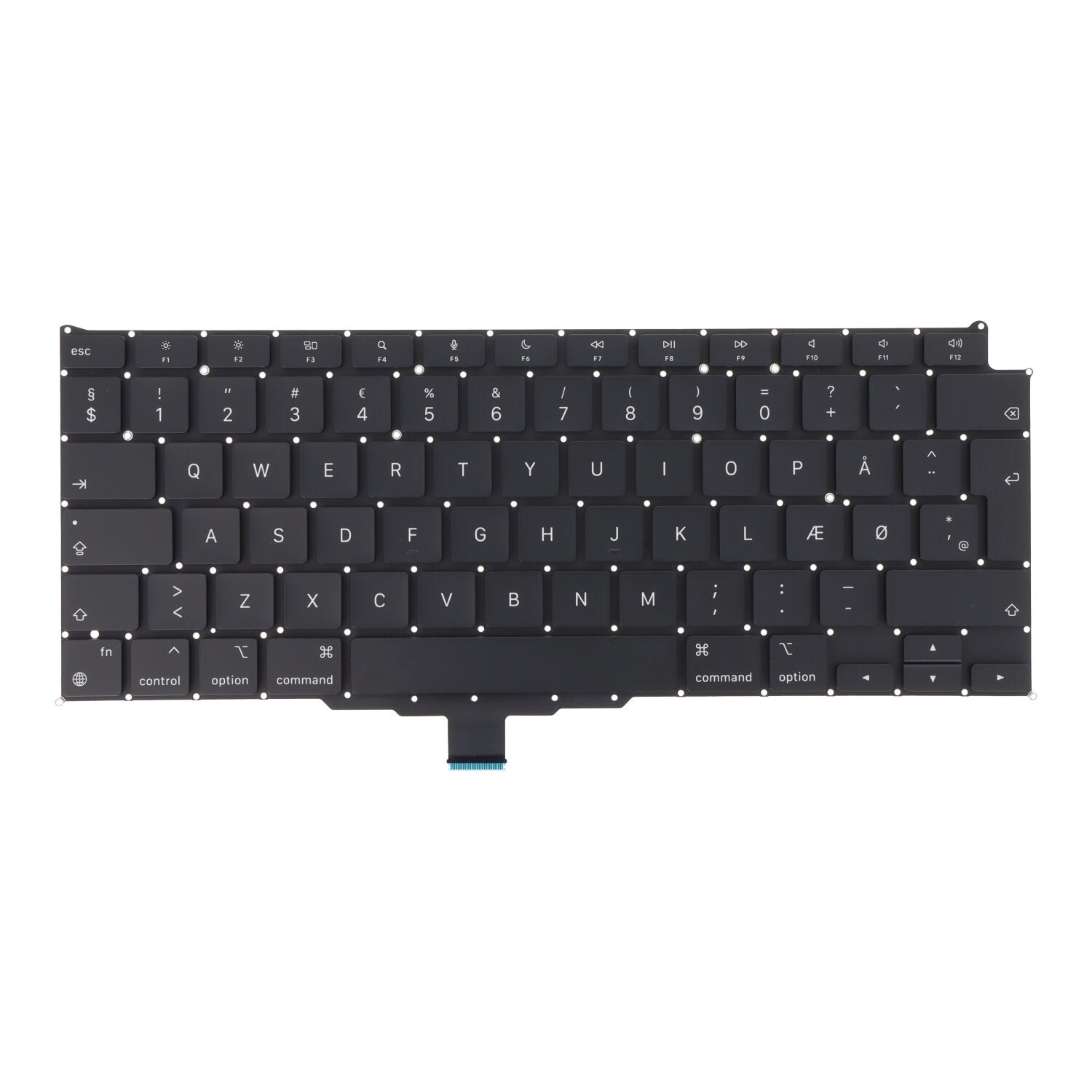 Toetsenbord voor MacBook Air 13.3" M1 A2337 Denmark versie Origineel