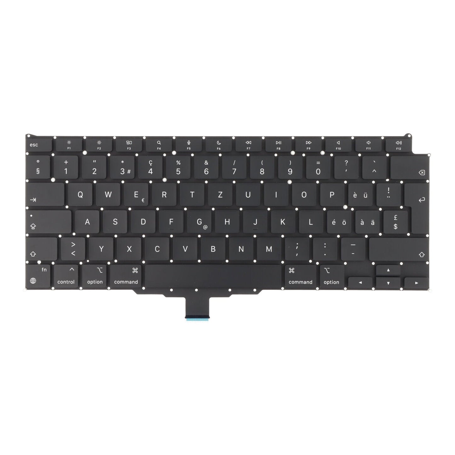 Toetsenbord voor Macbook Air 13.3" M1 A2337 Zwitserse versie Origineel
