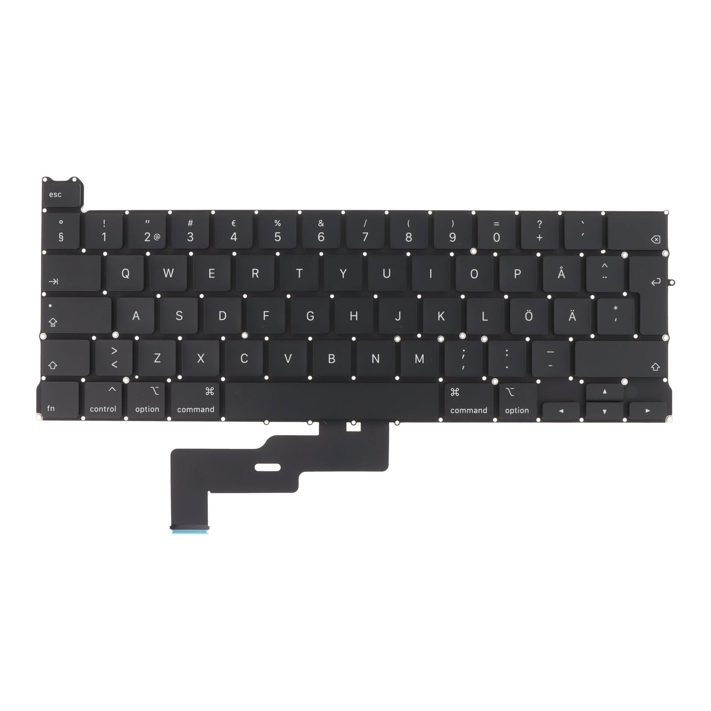 Toetsenbord voor MacBook Pro 13.3" A2289 Zweedse versie Origineel