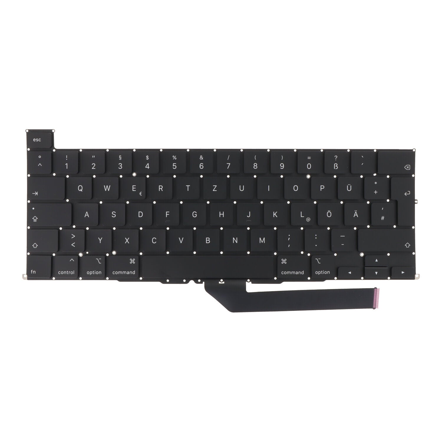 Toetsenbord voor Macbook Pro 16" 2019 A2141 Duitse Versie Zwart Origineel