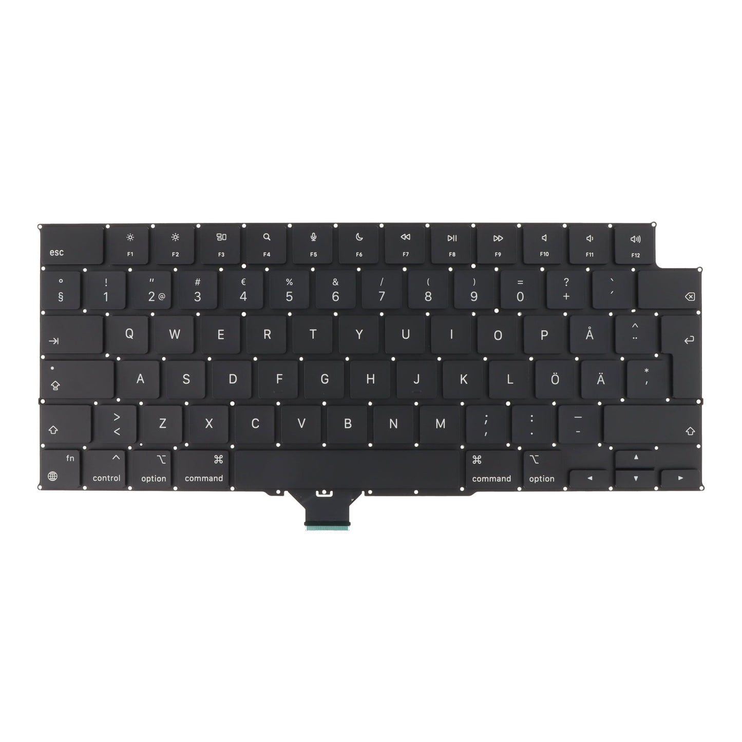Toetsenbord voor MacBook Pro M3 Max 16" A2991/Pro 16" 2021 A2485/Pro 14" 2021 A2442/Pro 14" 2023 A2779/Pro 16" 2023 A2780/Pro M3 14" A2918... Zweedse Versie Origineel