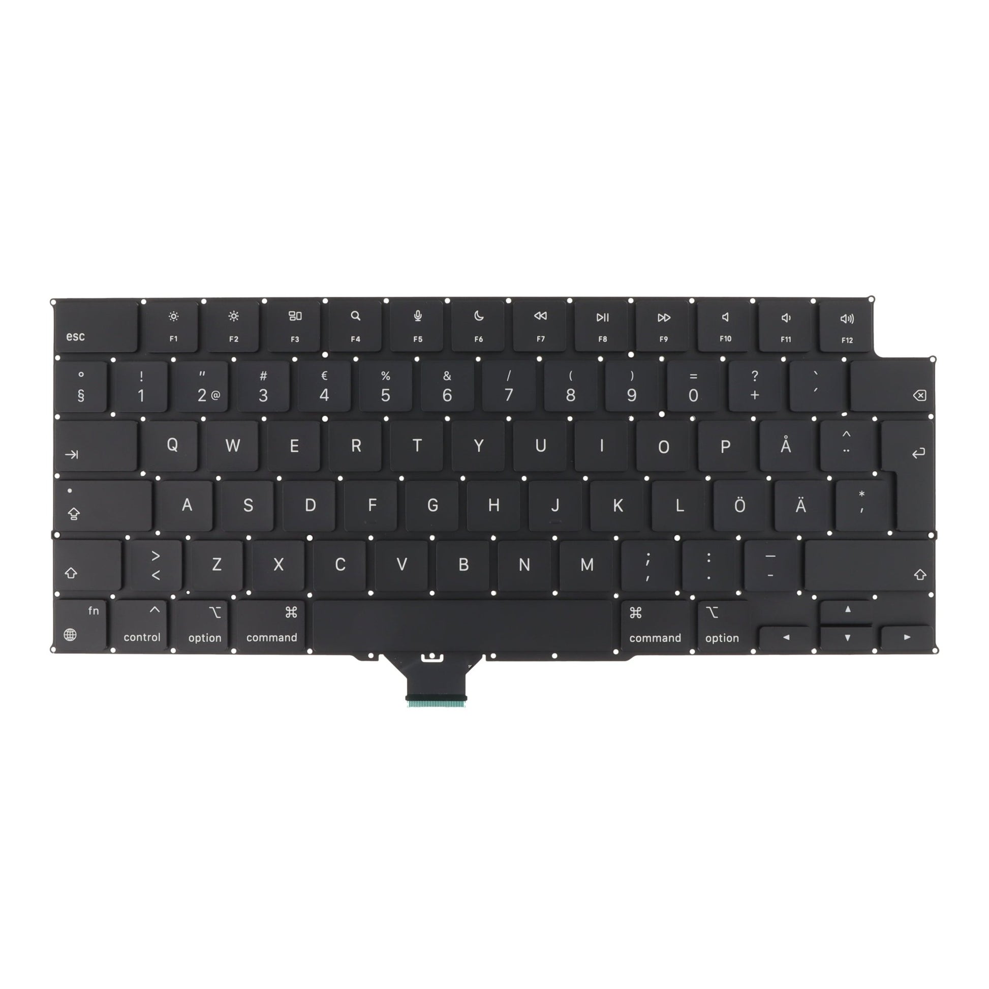 Toetsenbord voor MacBook Pro M3 Max 16" A2991/Pro 16" 2021 A2485/Pro 14" 2021 A2442/Pro 14" 2023 A2779/Pro 16" 2023 A2780/Pro M3 14" A2918... Zweedse Versie Origineel