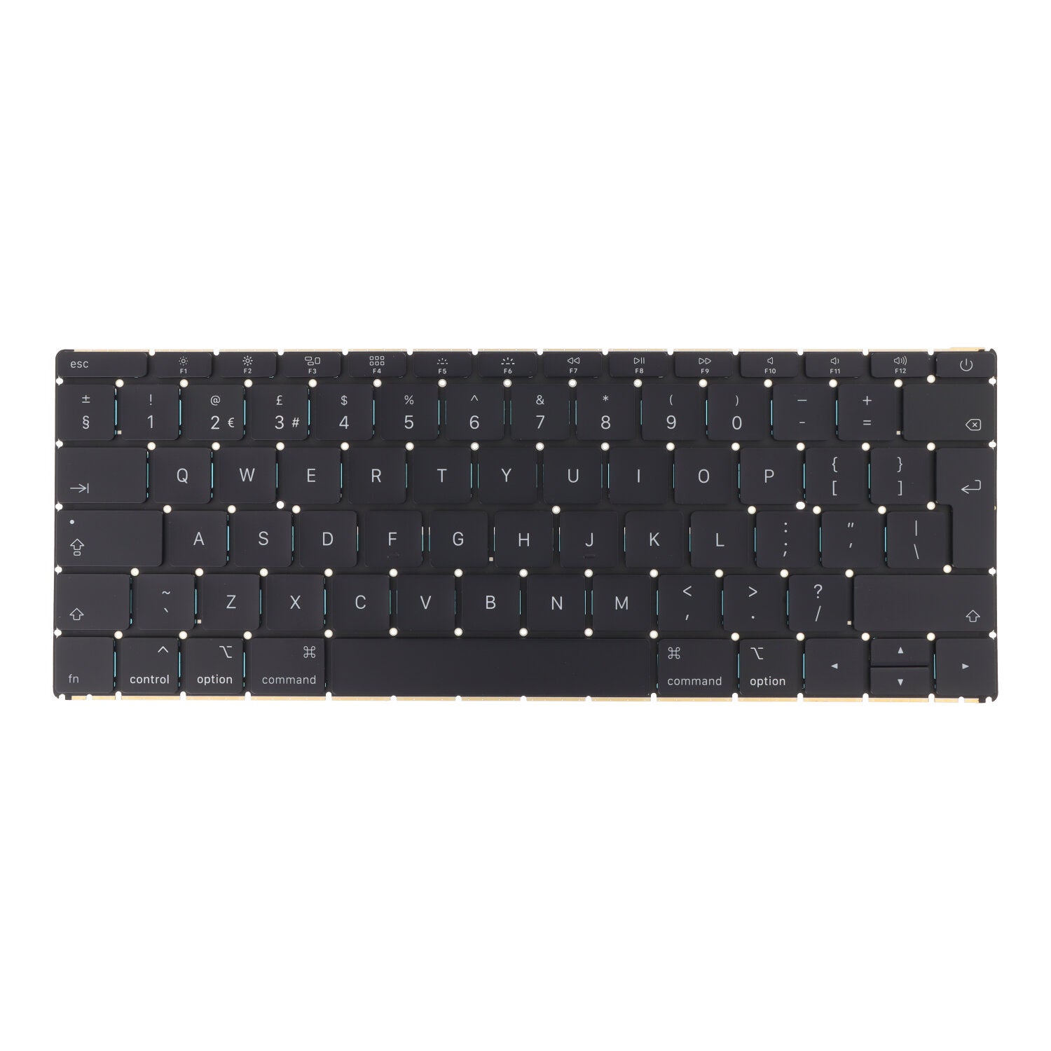 Toetsenbord voor MacBook Retina 12.6" A1534 Europese versie 2015 Origineel