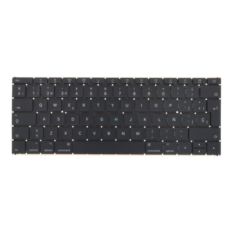 Toetsenbord voor MacBook Retina 12.6" A1534 Spaanse versie 2016 - 2017 Origineel