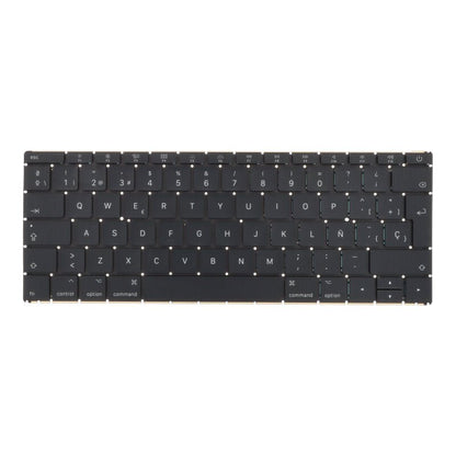 Toetsenbord voor MacBook Retina 12.6" A1534 Spaanse versie 2016 - 2017 Origineel