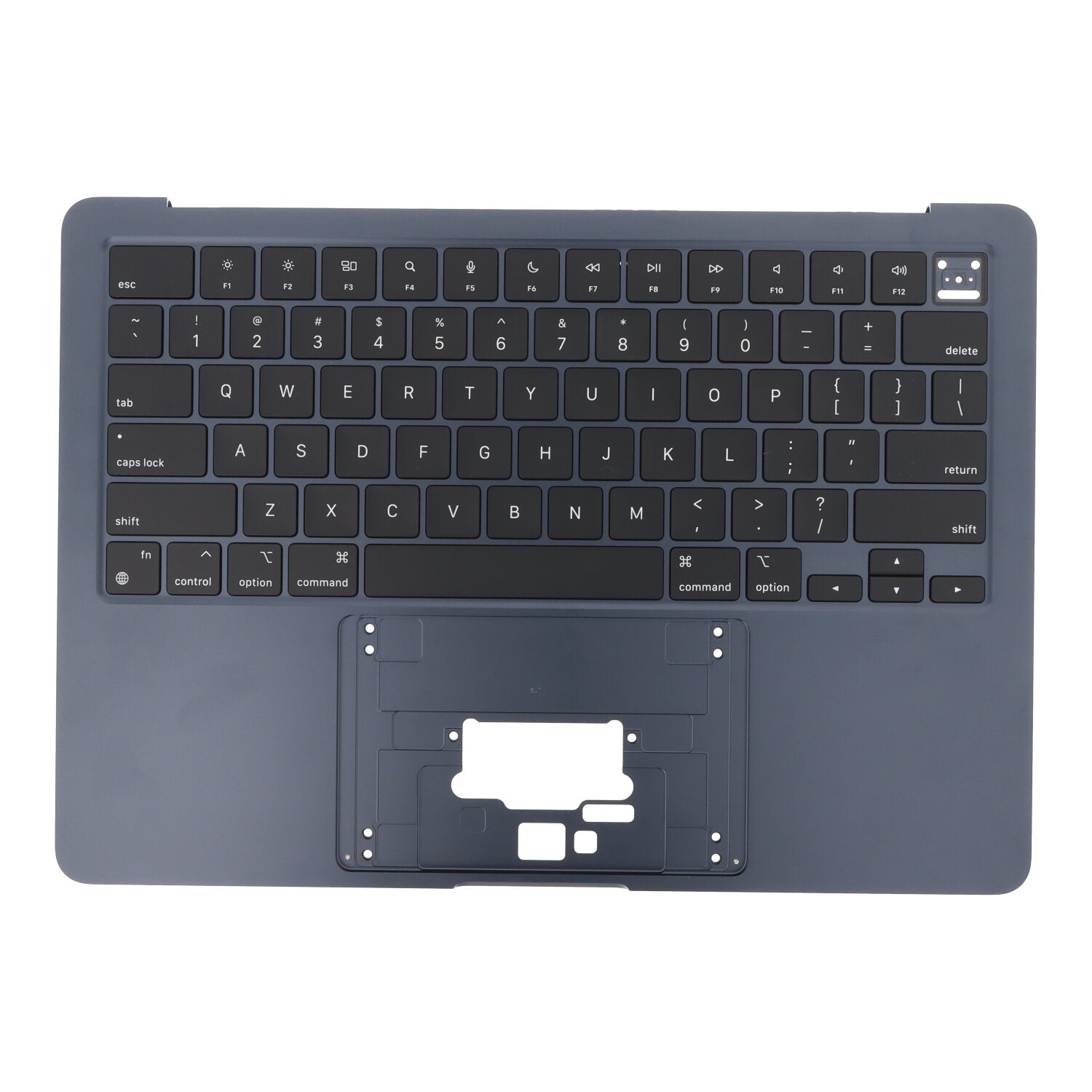 Top case en toetsenbord voor MacBook Air 13.3" M2 A2681 USA - versie Midnight Black Origineel