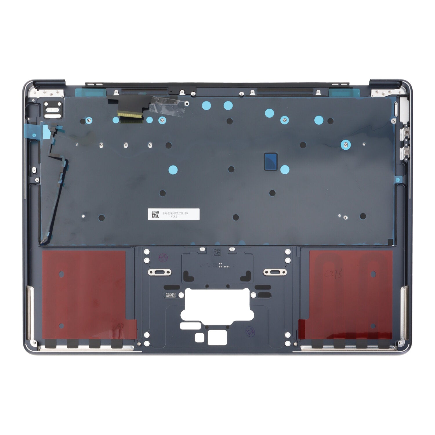 Top case en toetsenbord voor MacBook Air 13.3" M2 A2681 USA - versie Midnight Black Origineel