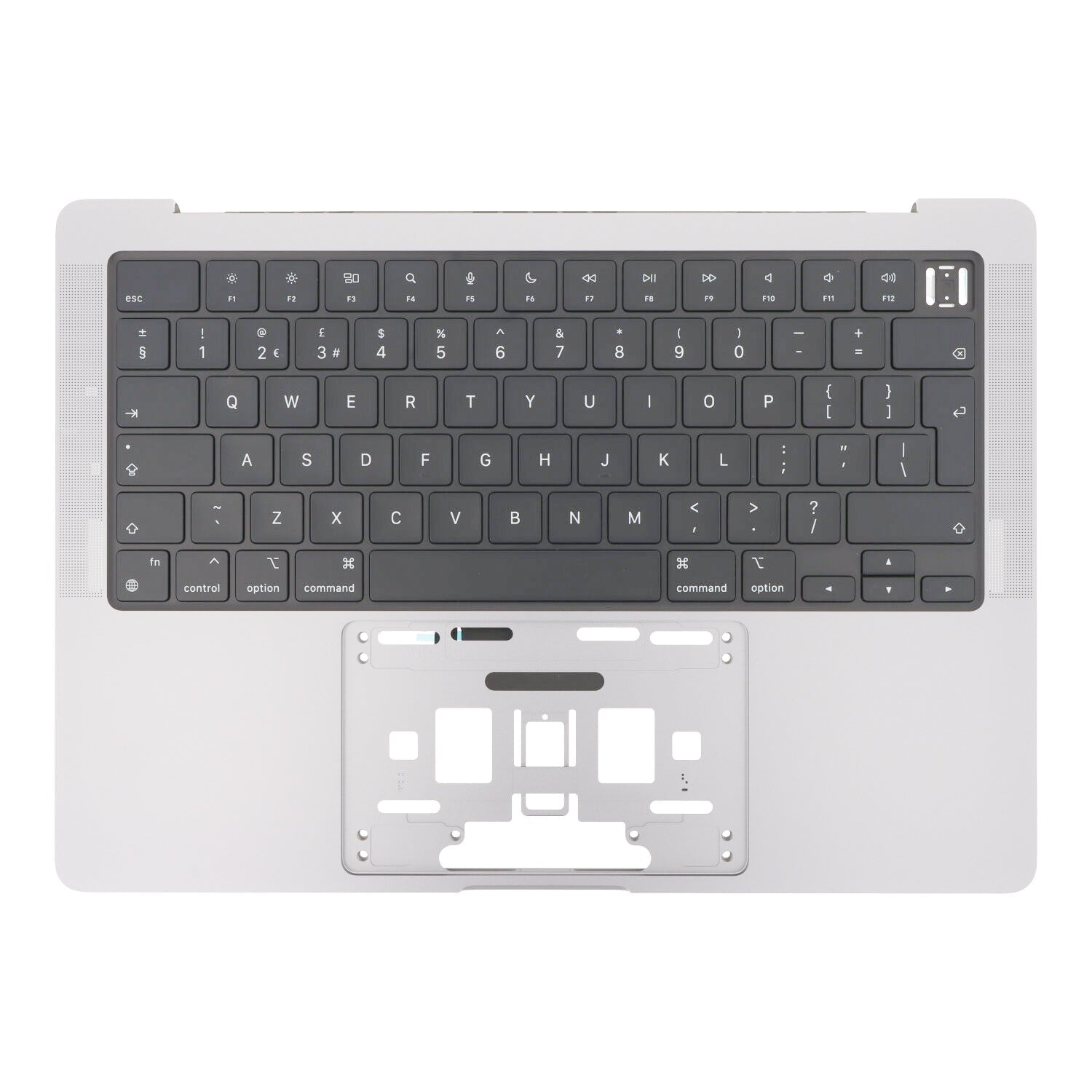 Top case en toetsenbord voor MacBook Pro 14" 2021 A2442/Pro 14" 2023 A2779 UK versie zilver Origineel