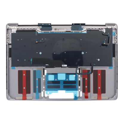 Top case en toetsenbord zonder Touch Bar voor MacBook Pro Retina 13.3" A2251 USA versie Grijs Origineel