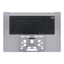 Top case + keyboard zonder trackpad voor MacBook Pro 16" 2021 A2485 Spaanse versie grijs origineel