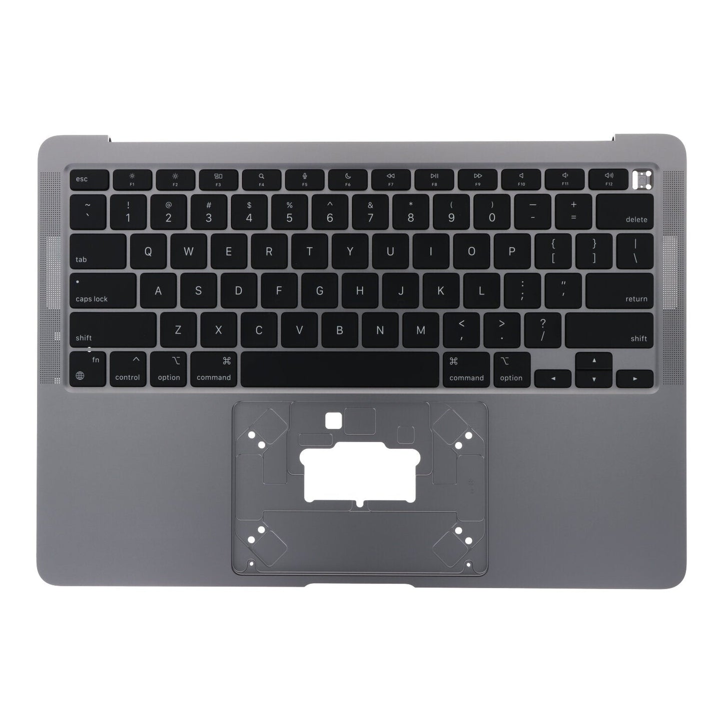 Top case + toetsenbord voor Macbook Air 13.3" M1 A2337 USA versie grijs (Origineel)
