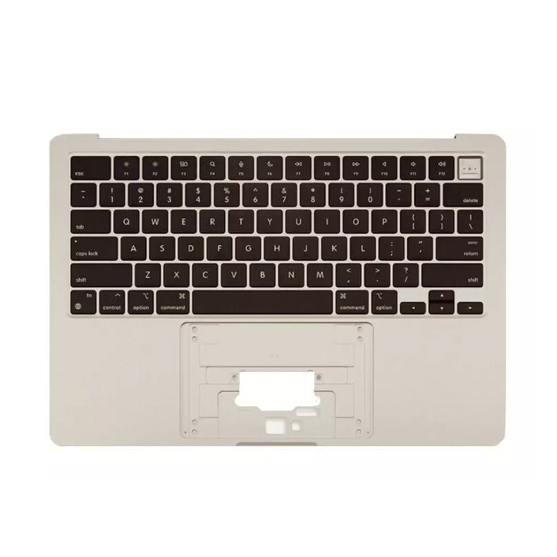 Top case + toetsenbord voor Macbook Air 13.3" M2 A2681 USA versie Starlight Origineel