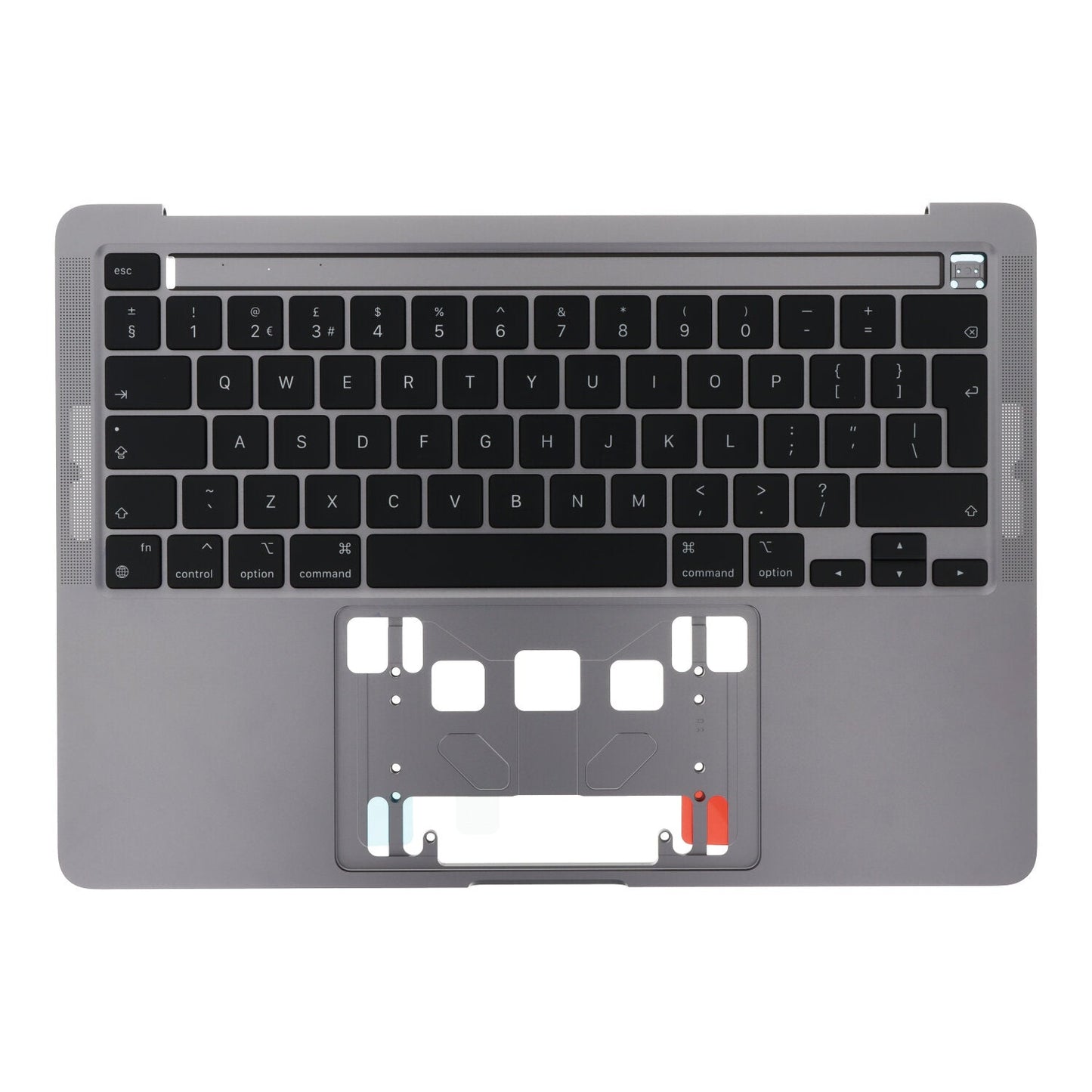 Top case + toetsenbord voor MacBook Pro 13.3" M1 A2338 UK versie grijs origineel