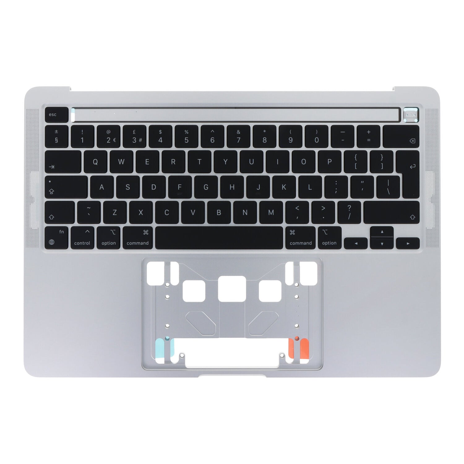 Top Case + Toetsenbord voor MacBook Pro 13.3" M1 A2338 UK Versie Zilver Origineel