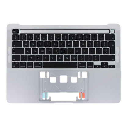 Top Case + Toetsenbord voor MacBook Pro 13.3" M1 A2338 UK Versie Zilver Origineel