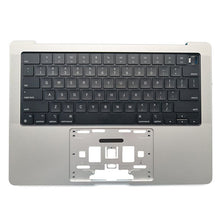 Top case + toetsenbord voor MacBook Pro 14" 2021 A2442 USA versie grijs origineel