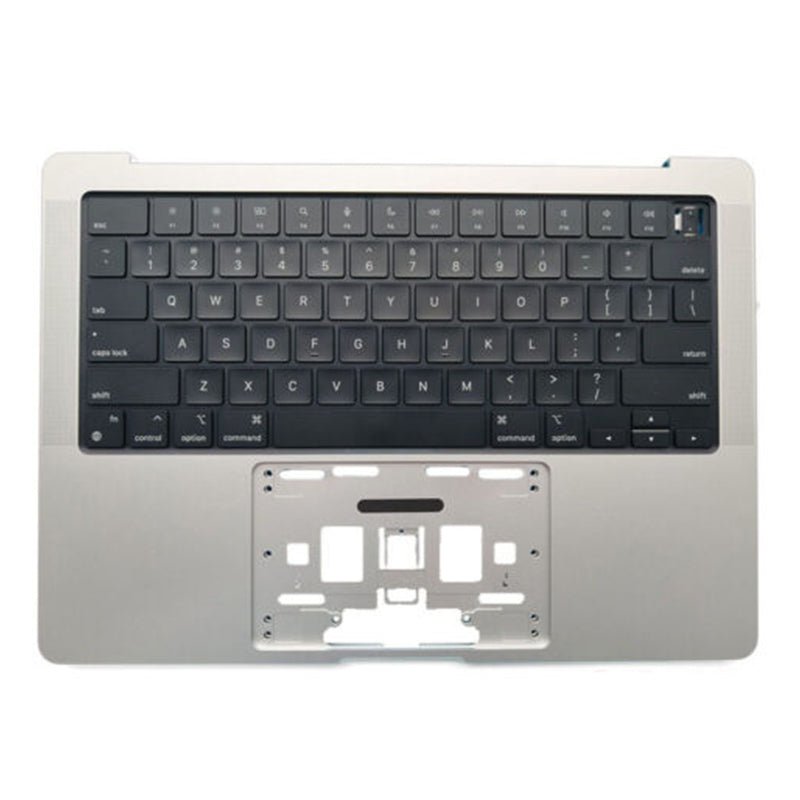Top Case + Toetsenbord voor MacBook Pro 14" 2021 A2442 USA Versie Zilver Origineel