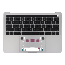 Topcase en toetsenbord met Touch Bar voor Macbook Retina Pro 13" A1989 USA Versie Zilver Origineel