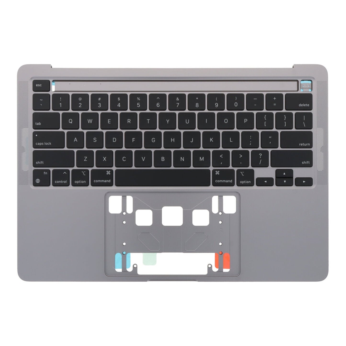 Topcase en Toetsenbord voor MacBook Pro 13.3" M1 A2338 USA Versie Grijs Origineel