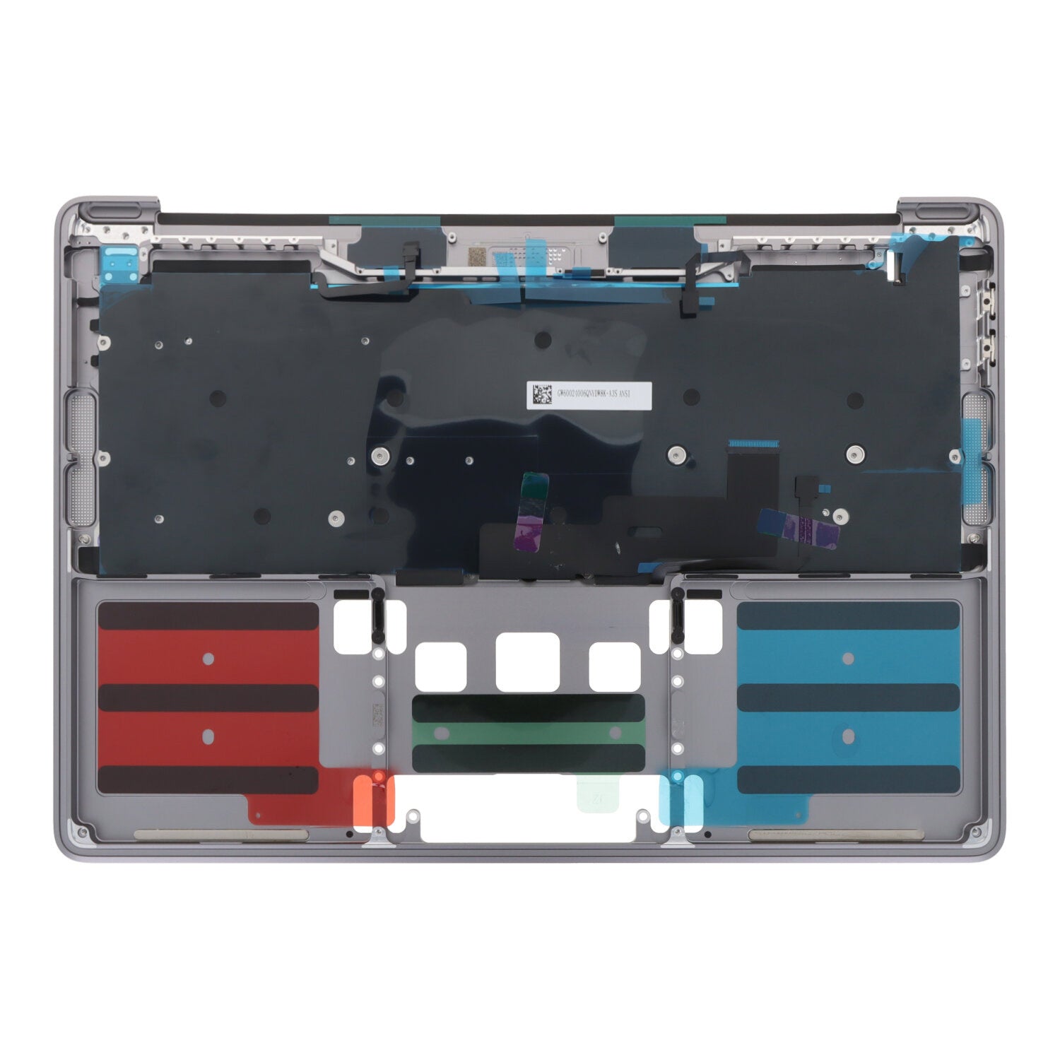 Topcase en Toetsenbord voor MacBook Pro 13.3" M1 A2338 USA Versie Grijs Origineel