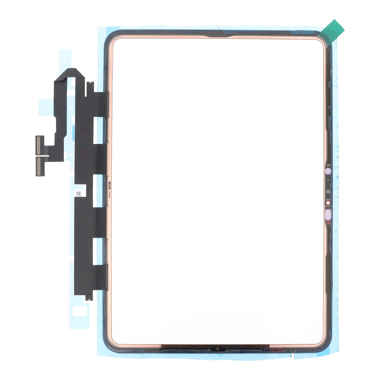 Touch screen met plaklaag voor iPad Pro 11 2024 (5th) zwart OEM