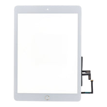 Touchscreen en Plaklaag met Gouden Vingerafdruksensor Flexkabel voor iPad 9.7 2017 (iPad 5th) Wit OEM