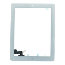 Touchscreen en plaklaag met homeknop flexkabel voor iPad 2 wit OEM