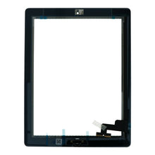 Touchscreen en plaklaag met homeknop flexkabel voor iPad 2 wit OEM