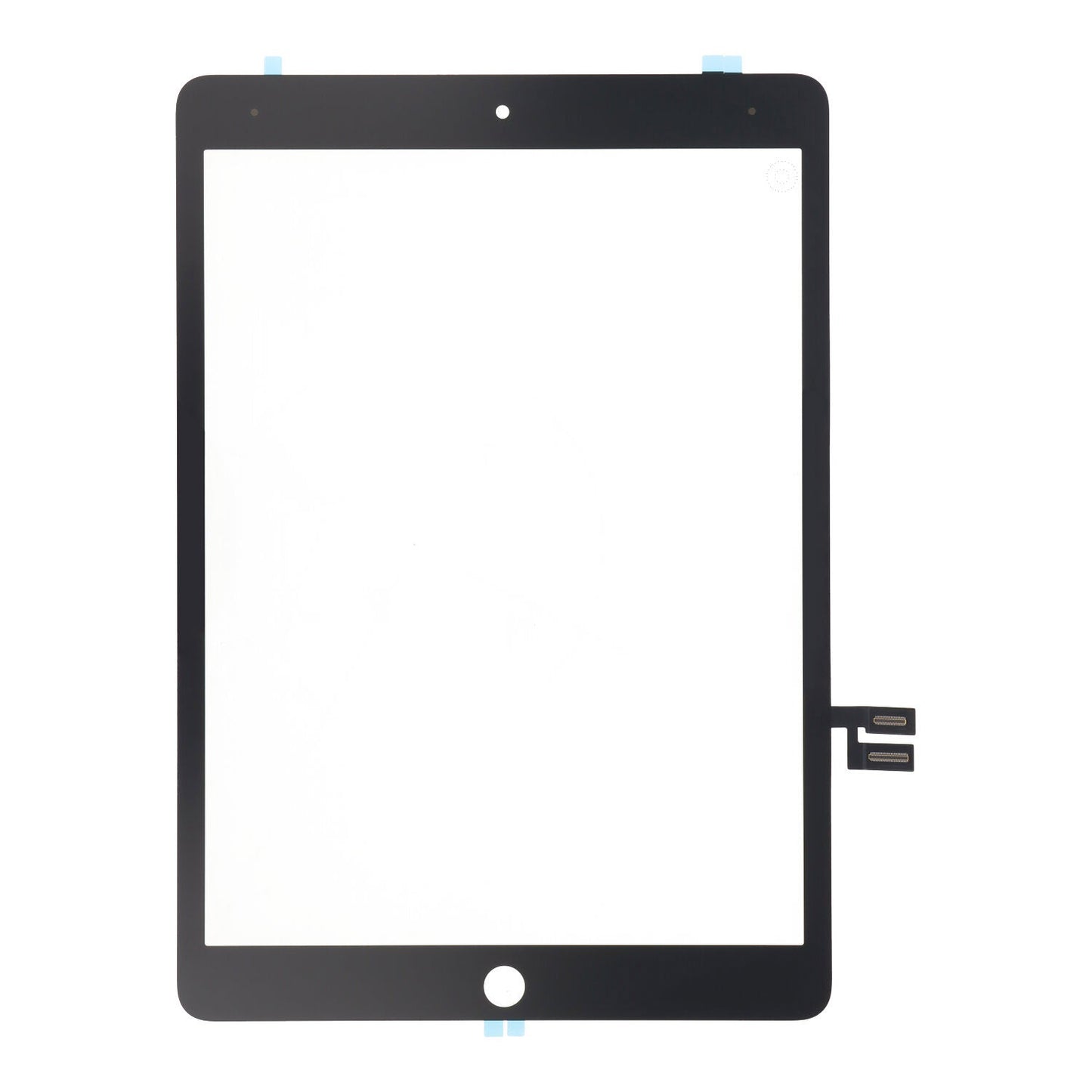 Touchscreen + OCA met plaklaag voor iPad 10.2 2021 (iPad 9th) zwart OEM