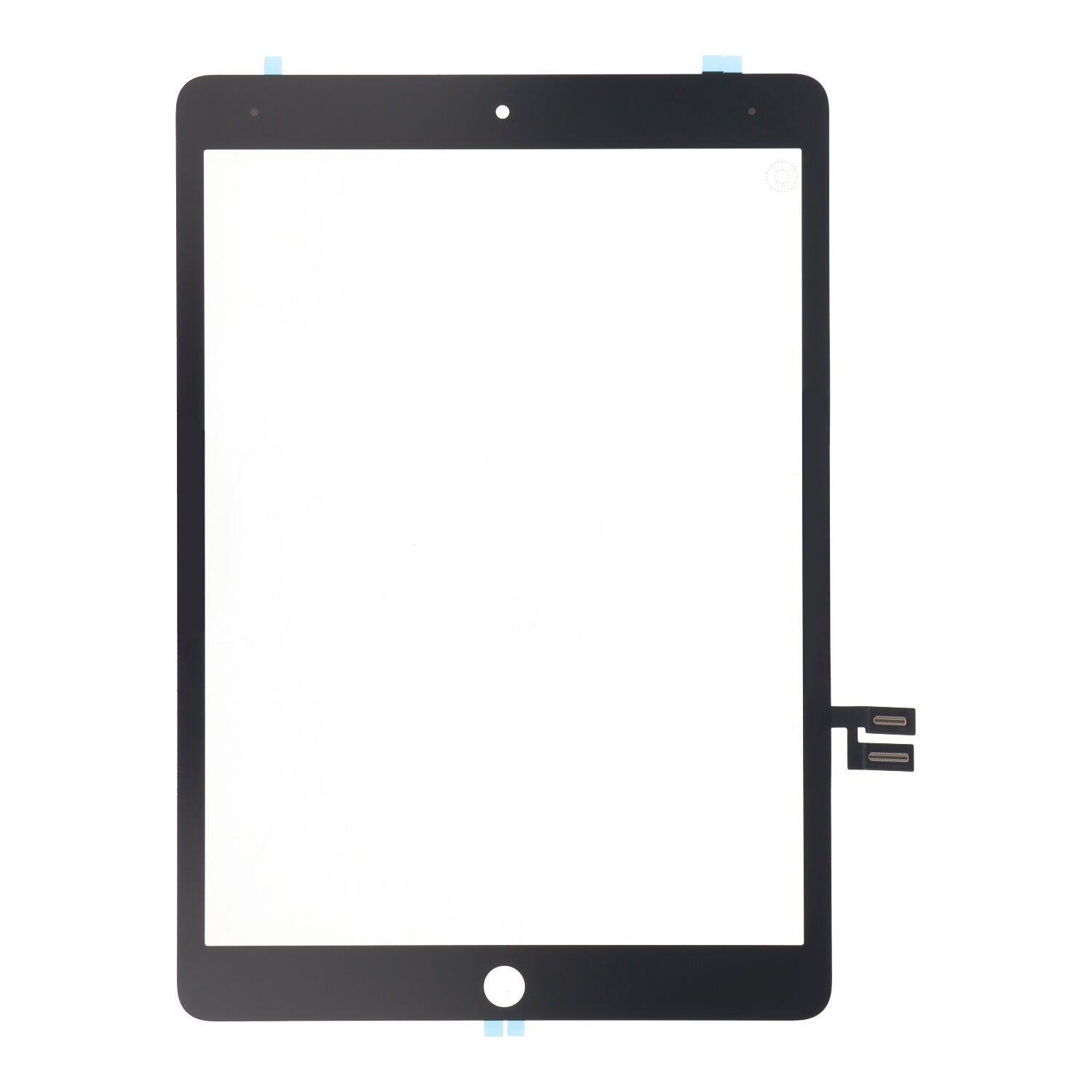 Touchscreen + OCA met plaklaag voor iPad 10.2 2021 (iPad 9th) zwart OEM