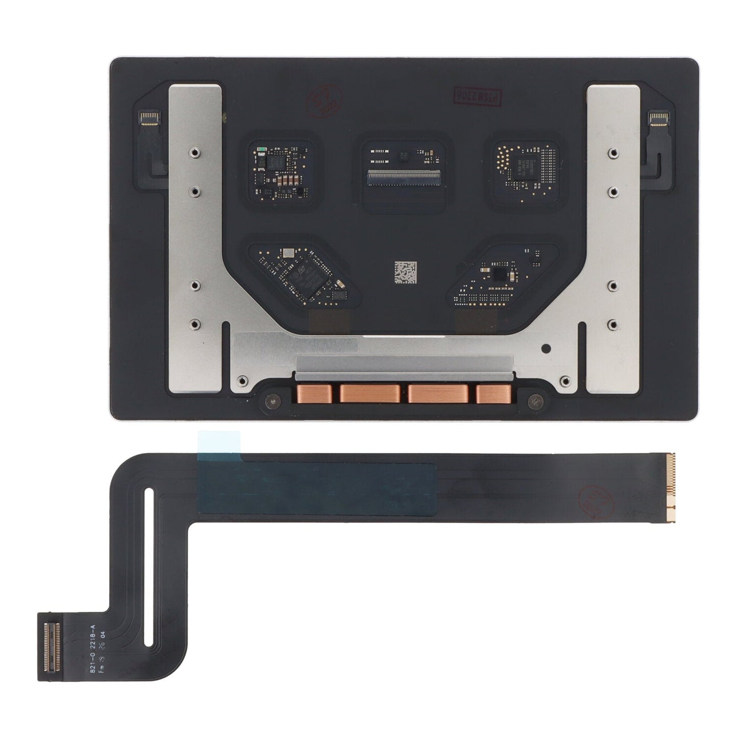 Trackpad met flexkabel voor MacBook Pro 13" 2019 A2159 Zilver Origineel