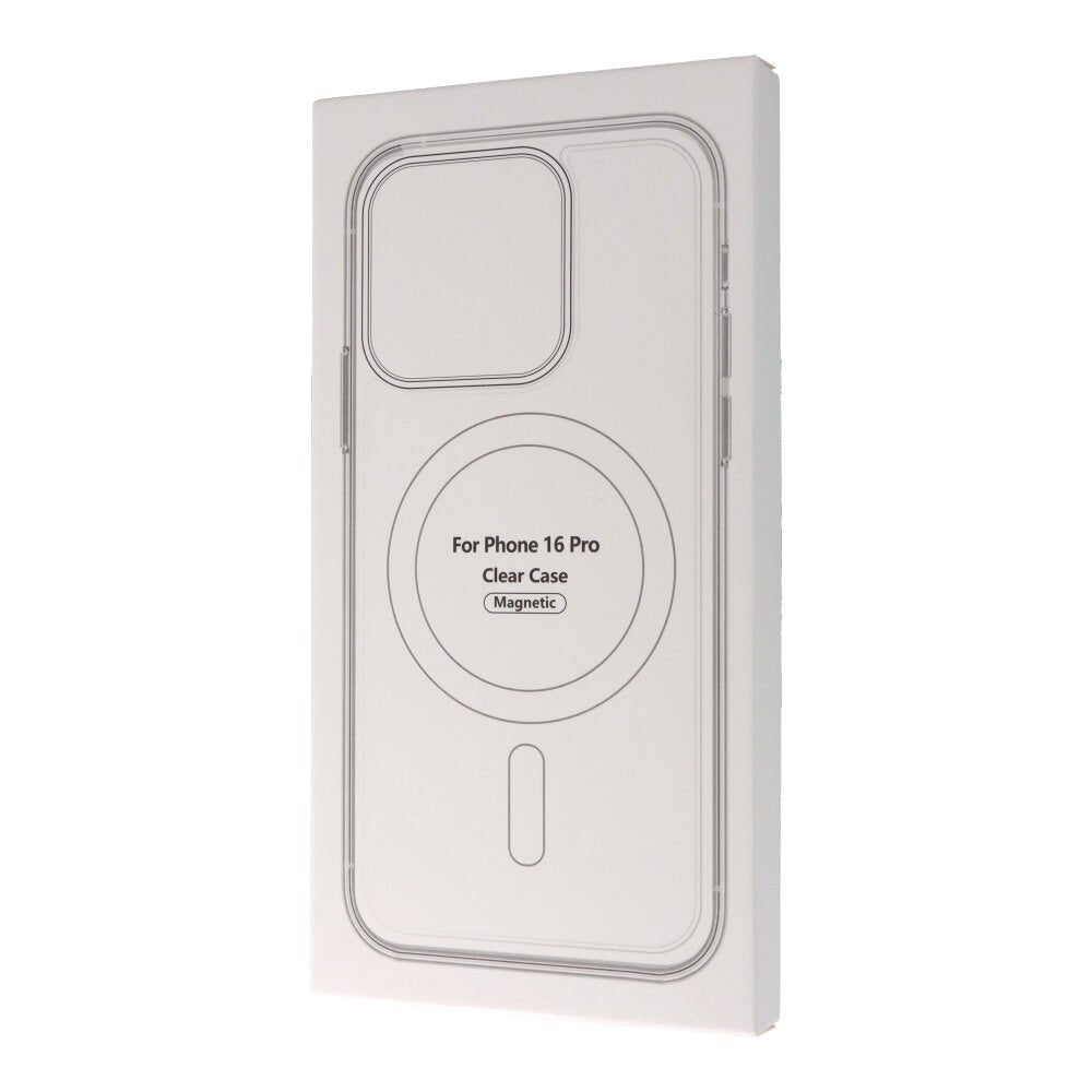 Transparant MagSafe Anti - schok TPU Hoesje voor iPhone 16 Pro met Doosverpakking