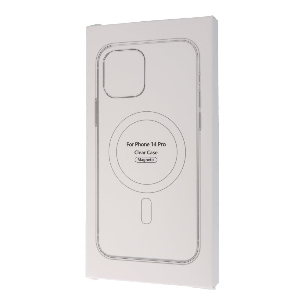 Transparante MagSafe anti - schok TPU hoes voor iPhone 14 Pro met doosverpakking