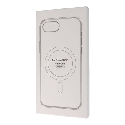 Transparante MagSafe anti - schok TPU hoes voor iPhone 7/8 met doos verpakking
