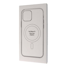 Transparante MagSafe anti - shock TPU hoes voor iPhone 15 met verpakking