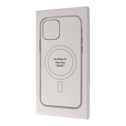 Transparante MagSafe anti - shock TPU hoes voor iPhone 15 met verpakking