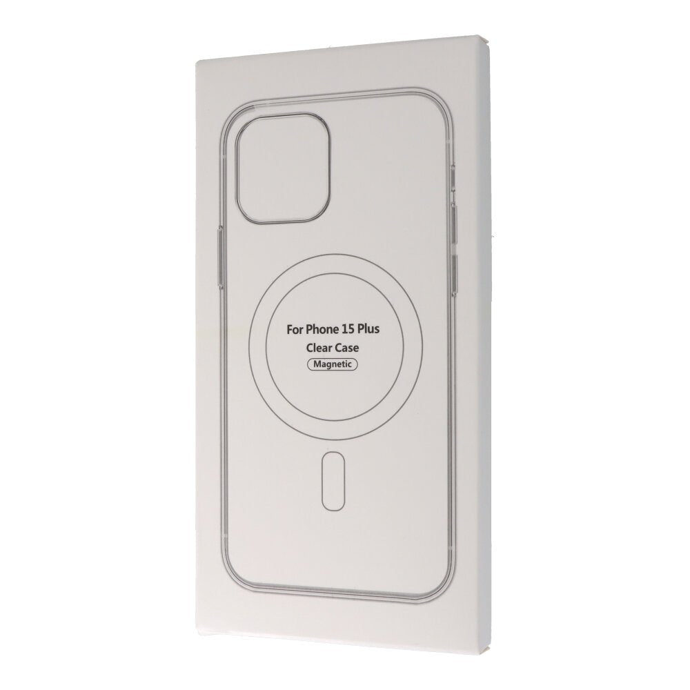 Transparante MagSafe Anti - Shock TPU Hoes voor iPhone 15 Plus met Doosverpakking