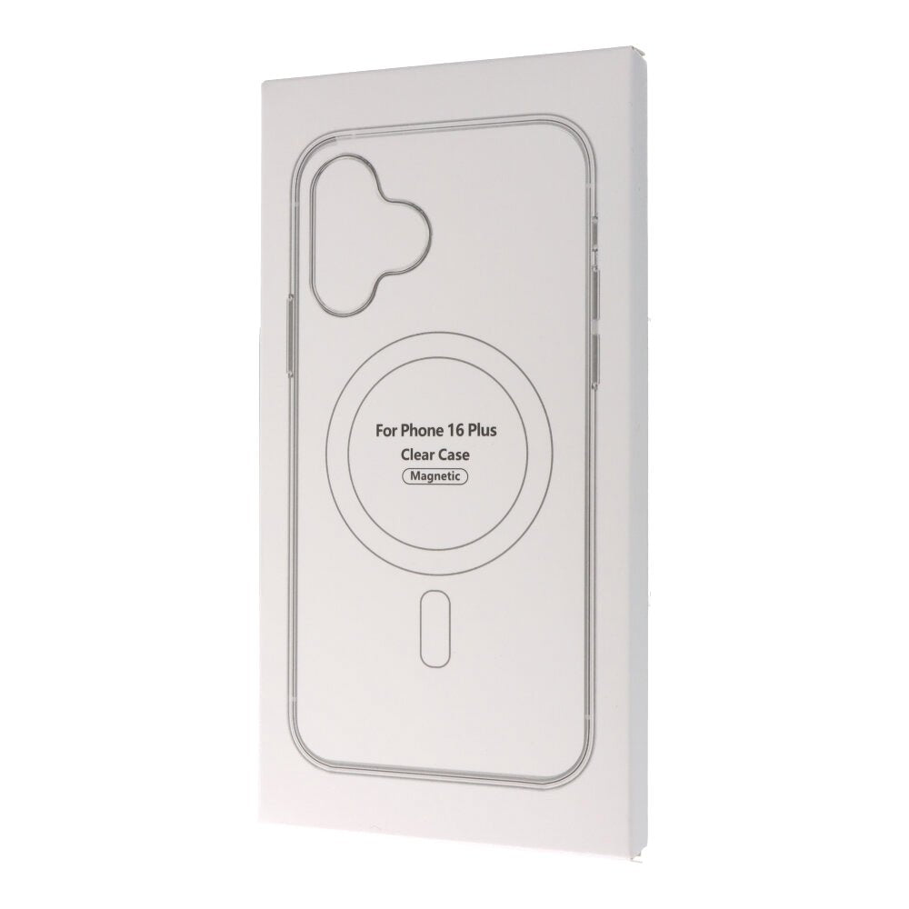 Transparante MagSafe Anti - Shock TPU Hoes voor iPhone 16 Plus met Verpakking
