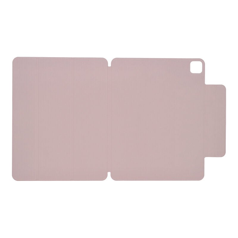 Tri Fold magnetische tablet hoes voor iPad Pro 12.9 2018/Pro 12.9 2020 roze