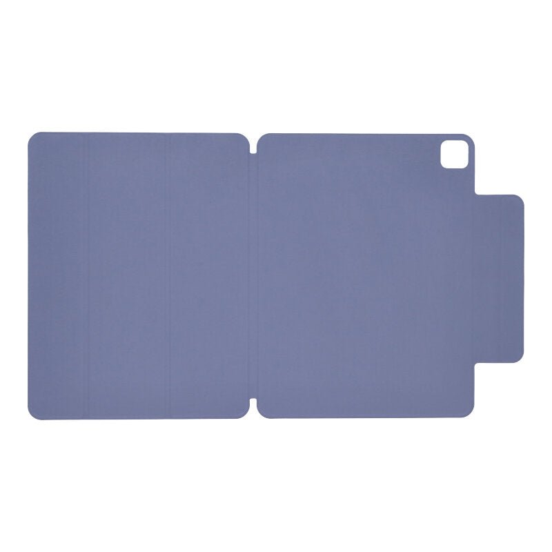 Tri Fold magnetische tablethoes voor iPad Pro 12.9 2018/2020 Paars