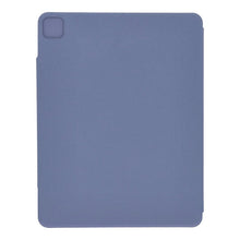 Tri Fold magnetische tablethoes voor iPad Pro 12.9 2018/2020 Paars