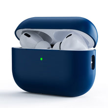 Ultra - dunne liquid siliconen hoes voor AirPods Pro 2nd Midnight Blue