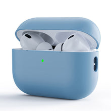 Ultra - dunne siliconen hoes voor AirPods Pro 2nd lichtblauw