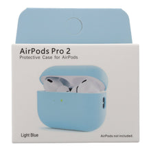 Ultra - dunne siliconen hoes voor AirPods Pro 2nd lichtblauw