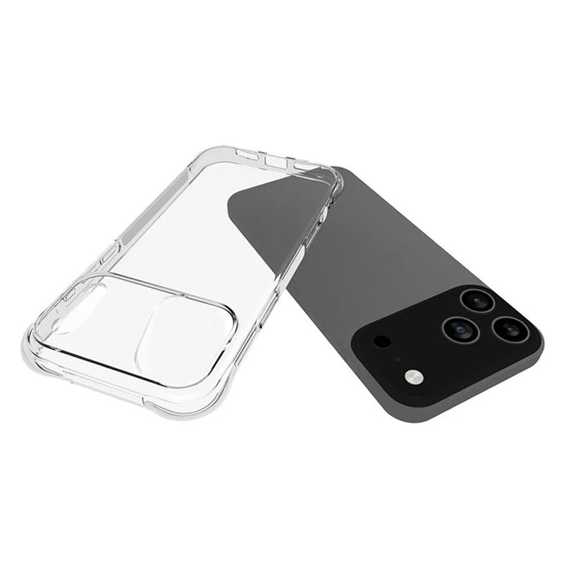 Ultra - dunne TPU Hoesje voor iPhone 17 Pro Max Transparant